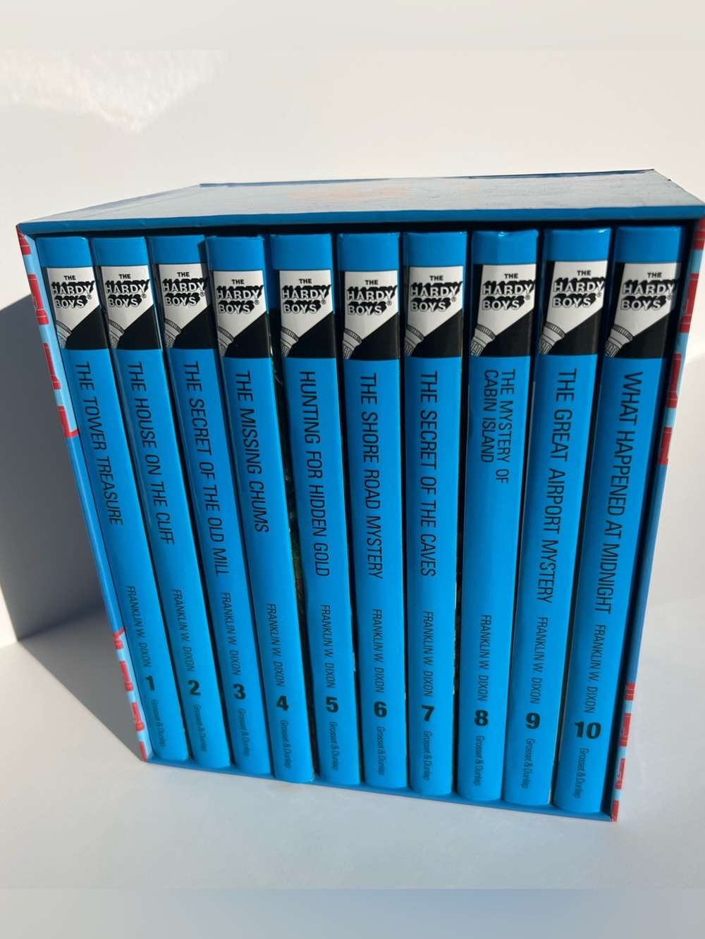Hardy Boys Mystery Collection (Boxed Set of 10 books ) Hard Cover